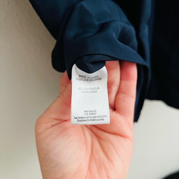 Theory Navy Blue Shirt Dress - Picture 7 of 8